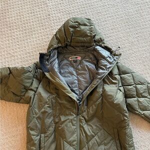 Quiksilver Black Quilted Jacket